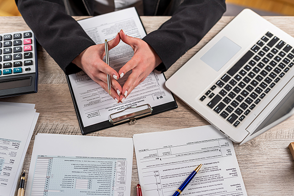 business tax audit - paperwork