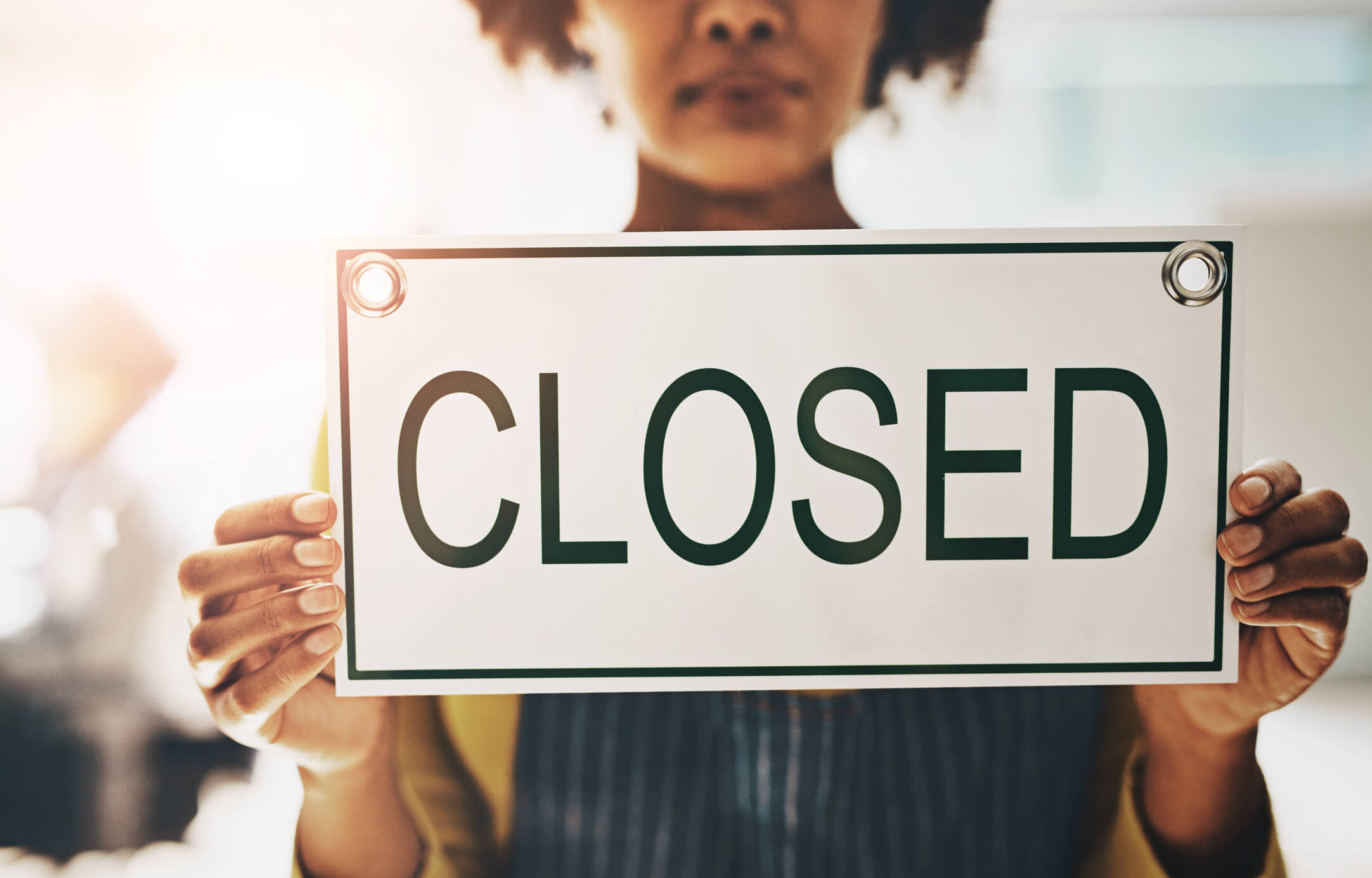 business closed due to unpaid taxes